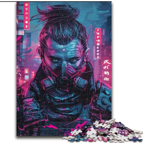 Puzzle für Erwachsene, 1000-teiliges Puzzle Mechanischer Krieger, dekomprimierendes intellektuelles Lernspielzeug ganze Familie (Größe 26x38cm) von MrChunlong
