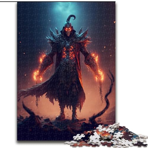 Puzzle für Erwachsene, 1000-teiliges Puzzle Teufel, Lernspielzeug, einzigartige Geburtstags- und Geschenkideen für Kinder ab 14 Jahren (Größe 26x38cm) von MrChunlong