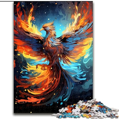 Puzzle für Erwachsene,1000 Teile,Farb-Fantasie-Phönix,aus Holz,perfekte DIY-Kunstdekoration oder Geburtstagsgeschenk,50x75cm,Spaß beim Basteln für die ganze Familie,perfekt für Geburtstage,Feiertage Puzzle für Erwachsene,1000 Teile,Farb-Fantasie-Phönix,aus Holz,perfekte DIY-Kunstdekoration oder Geburtstagsgeschenk,50x75cm,Spaß beim Basteln für die ganze Familie,perfekt für Geburtstage,Feiertage von MrChunlong