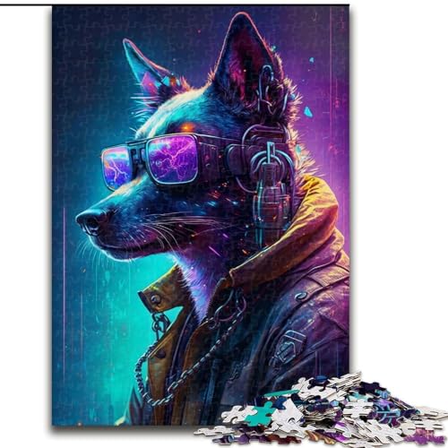 Puzzle für Erwachsene,1000 Teile,Farbiger mechanischer Hund aus Holz,perfekte DIY-Kunstdekoration oder Geburtstagsgeschenk,50x75cm,Spaß für die ganze Familie,Basteln,perfekt für Geburtstage,Feiertage Puzzle für Erwachsene,1000 Teile,Farbiger mechanischer Hund aus Holz,perfekte DIY-Kunstdekoration oder Geburtstagsgeschenk,50x75cm,Spaß für die ganze Familie,Basteln,perfekt für Geburtstage,Feiertage von MrChunlong