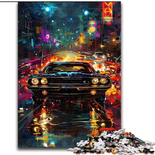 Puzzle für Erwachsene,1000 Teile,Klassische Graffiti-Sportwagen aus Holz,perfektes DIY-Kunstdekor oder Geburtstagsgeschenk,50x75cm,Spaß für die ganze Familie,Basteln,perfekt für Geburtstage,Feiertage Puzzle für Erwachsene,1000 Teile,Klassische Graffiti-Sportwagen aus Holz,perfektes DIY-Kunstdekor oder Geburtstagsgeschenk,50x75cm,Spaß für die ganze Familie,Basteln,perfekt für Geburtstage,Feiertage von MrChunlong
