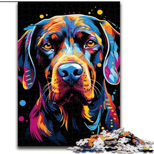 Puzzle für Erwachsene 1000 Hunde aus Holz, Spielzeug, Geschenk, pädagogisches, intellektuelles, entspannendes Familienspiel, 50x75cm, für interaktives Familienspiel von MrChunlong