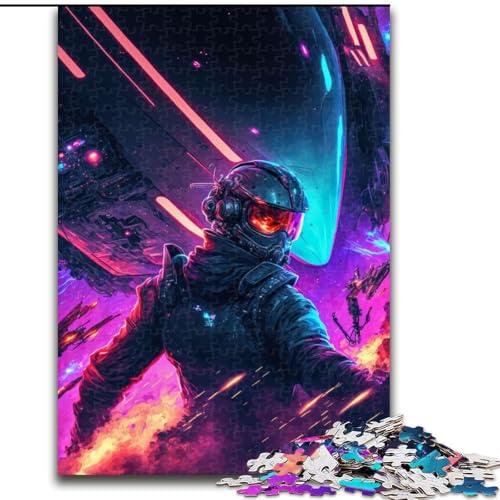 Puzzle für Erwachsene 1000 Portal Pioneer aus Holz, für Teenager ab 14 Jahren, Heimdekoration 50x75cm, DIY-Kunstdekor von MrChunlong