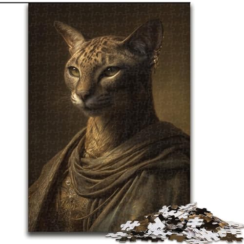 Puzzle für Erwachsene 1000 Teile Leopard, Spielzeug, Lernspiele, Stressabbau, Eltern-Kind-Interaktion (Größe 50x75cm) von MrChunlong