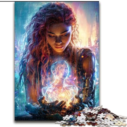 Puzzle für Erwachsene 1000 Teile Traumfrau, Spielzeug, Lernspiele, Stressabbau, Eltern-Kind-Interaktion (Größe 50x75cm) von MrChunlong