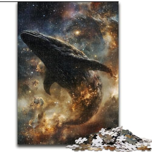 Puzzle für Erwachsene 1000 Teile Traumwal, Spiele, Spielzeug, Geschenk, einzigartige Geburtstags- und Geschenkideen für Kinder ab 14 Jahren (Größe 26x38cm) von MrChunlong