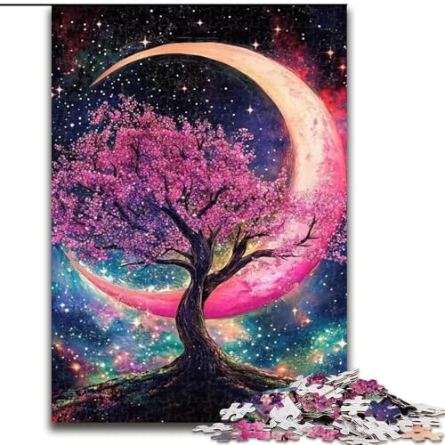 Puzzle für Erwachsene mit 1000 Teilen, Yin-Yang-Baum, Familienunterhaltungsspielzeug, ganze Familie, ab 14 Jahren (Größe 50x75cm) von MrChunlong