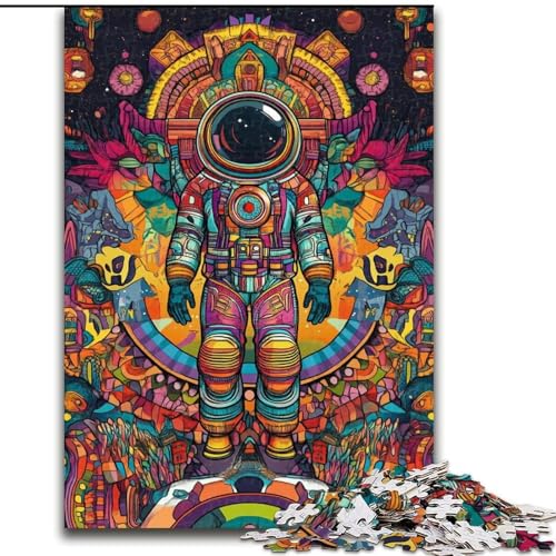 Puzzle für Teenager, 1000 Puzzles, Astronautentraum, für Kinder ab 14 Jahren, geeignet für Paare, Spaß bei Aktivitäten zu Hause, Geburtstagsgeschenk, Reisegeschenk (Größe 50x75cm) von MrChunlong