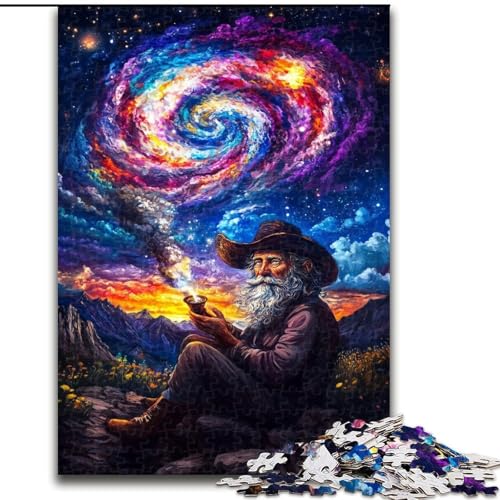 Puzzle für Teenager, 1000 Puzzles Old Man of The Universe, für Kinder ab 14 Jahren, geeignet für Paare, Spaß bei Aktivitäten zu Hause, Geburtstagsgeschenk, Reisegeschenk (Größe 26x38cm) von MrChunlong