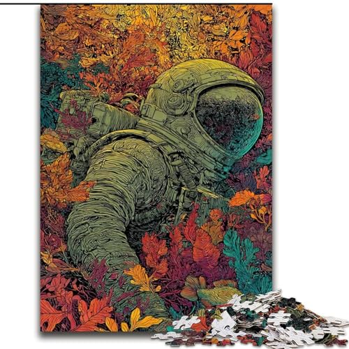 Puzzle für Teenager, 1000 Teile, Astronautentraum, anspruchsvolles Spiel und Familienspiel mit vollständig ineinandergreifenden, zufällig geformten Teilen (Größe 26x38cm) von MrChunlong