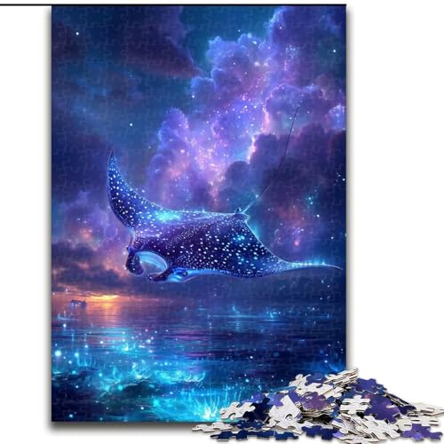 Puzzle für Teenager, 1000 Teile, Galaxie-Wal, lehrreich, ganze Familie (Größe 26x38cm) von MrChunlong