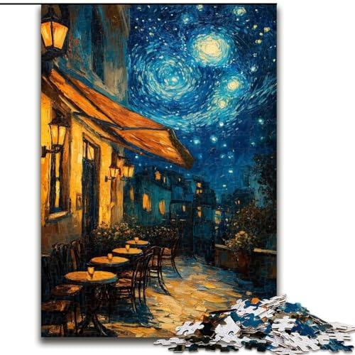 Puzzle für Teenager, 1000 Teile, Nachthimmelstraße, anspruchsvolles Spiel und Familienspiel mit vollständig ineinandergreifenden, zufällig geformten Teilen (Größe 26x38cm) von MrChunlong