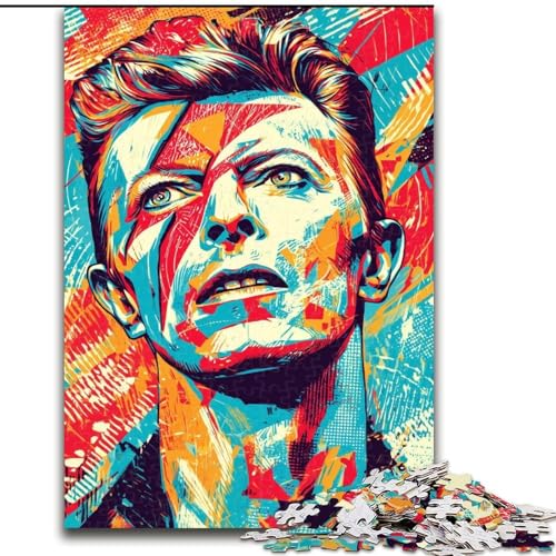 Puzzle für Teenager, 1000 Teile, Schauspielkunst, Lernspielzeug, einzigartige Geburtstags- und Geschenkideen für Kinder ab 14 Jahren (Größe 50x75cm) von MrChunlong