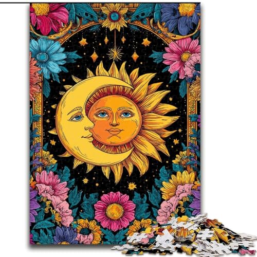 Puzzle für Teenager, 1000 Teile, Sonne und Mond, lehrreich ganze Familie (Größe 50x75cm) von MrChunlong