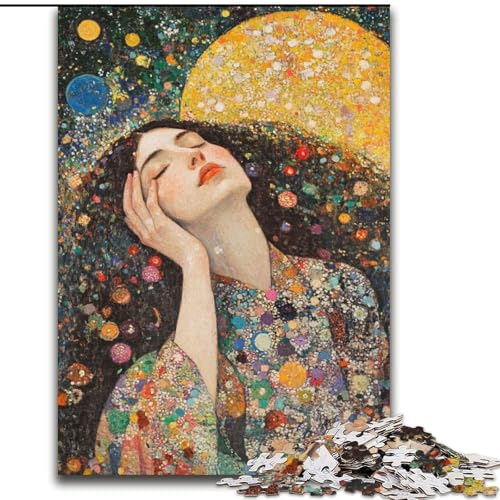Puzzle für Teenager, Gemälde von Van Gogh, für Kinder ab 14 Jahren Jedes Teil ist einzigartig – lustiges und herausforderndes Spiel für die ganze Familie Tolles Geschenk (Größe 50x75cm) von MrChunlong