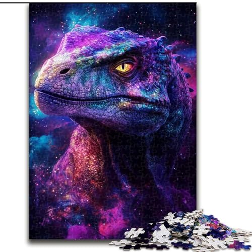 Puzzle mit 1000 Teilen, Galaxy Dobermann-Puzzle aus Pappe, mit interaktivem Familienspiel, Kinder ab 14 Jahren, 1000 Teile(26x38cm) von MrChunlong