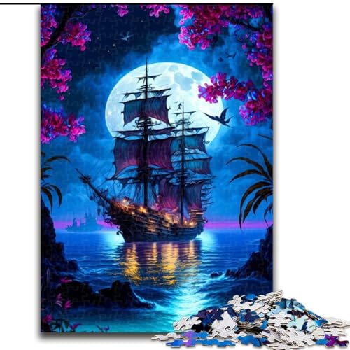 Puzzle mit 1000 Teilen, Ozeanschiff aus Holz, Eltern, Partner, Freunde – ab 14 Jahren, 50x75cm, spannende Aktivität für den Familienspieleabend Puzzle mit 1000 Teilen, Ozeanschiff aus Holz, Eltern, Partner, Freunde – ab 14 Jahren, 50x75cm, spannende Aktivität für den Familienspieleabend von MrChunlong