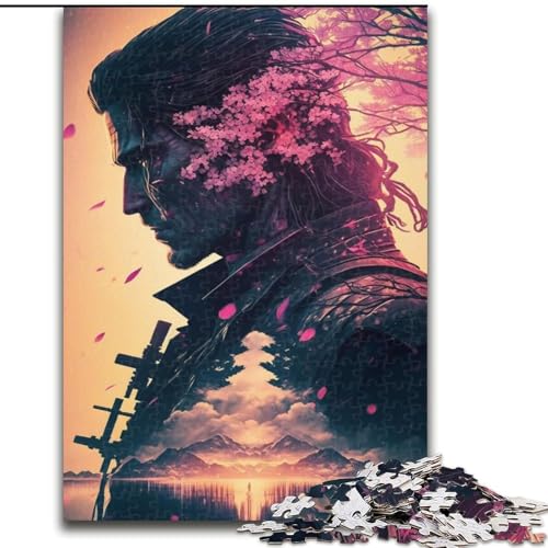 Puzzle mit 1000 Teilen für Erwachsene, Sakura-Krieger aus Holz, perfekte DIY-Kunstdekoration oder Geburtstagsgeschenk, 50x75cm, anspruchsvolles Denkspiel – entspannendes Spielzeug für Teenager Puzzle mit 1000 Teilen für Erwachsene, Sakura-Krieger aus Holz, perfekte DIY-Kunstdekoration oder Geburtstagsgeschenk, 50x75cm, anspruchsvolles Denkspiel – entspannendes Spielzeug für Teenager von MrChunlong