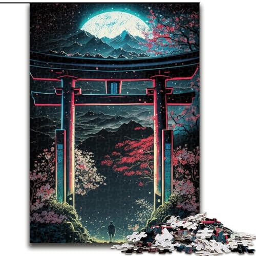 Puzzle mit 1000 Teilen für Erwachsene, Sanctuary Under The Stars, aus Pappe, anspruchsvolles Denkspiel für Teenager, Spaß für den Spieleabend mit der Familie, 1000 Teile(26x38cm) von MrChunlong