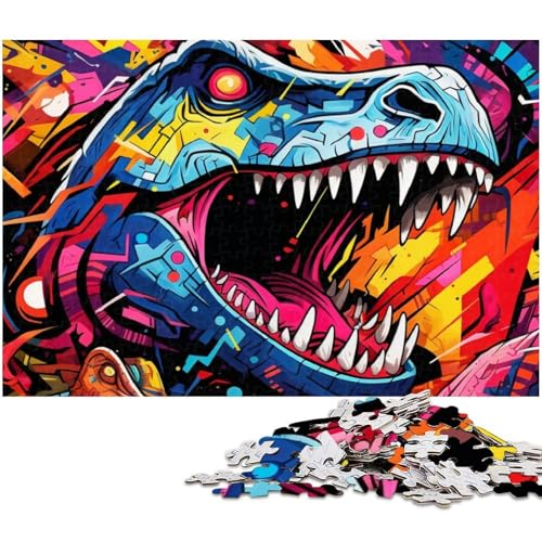 Puzzle mit 1000 Teilen zum Thema Uralte Dinosaurier für Erwachsene, anspruchsvolle Puzzles, anspruchsvolles DIY-Denkspiel für Jugendliche, 26x38cm/10,23x14,96 Zoll Puzzle mit 1000 Teilen zum Thema Uralte Dinosaurier für Erwachsene, anspruchsvolle Puzzles, anspruchsvolles DIY-Denkspiel für Jugendliche, 26x38cm/10,23x14,96 Zoll von MrChunlong