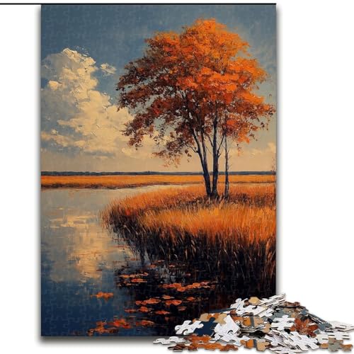 Puzzles für Erwachsene und Jugendliche, Puzzle, Ölgemälde, Kunst, Spielzeug, Lernspiele, stressabbauende Wanddekoration (Größe 26x38cm) von MrChunlong
