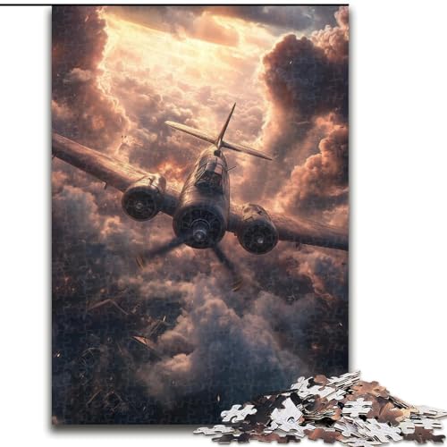Puzzles für Erwachsene und Jugendliche, Puzzle Dream Fighter, Spielzeug, Lernspiele, stressabbauende Wanddekoration (Größe 50x75cm) von MrChunlong