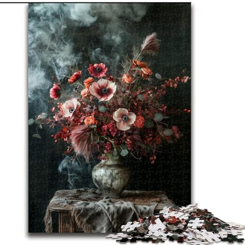 Puzzles für Teenager, 1000 Puzzles, Blumenkunst, Familienaktivität, einzigartige Heimdekoration und Geschenke für Kinder ab 14 Jahren (Größe 50x75cm) von MrChunlong
