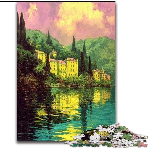Puzzles für Teenager, 1000-teiliges Puzzle-Malen, Familienaktivität, einzigartige Heimdekoration und Geschenke für Kinder ab 14 Jahren (Größe 26x38cm) von MrChunlong