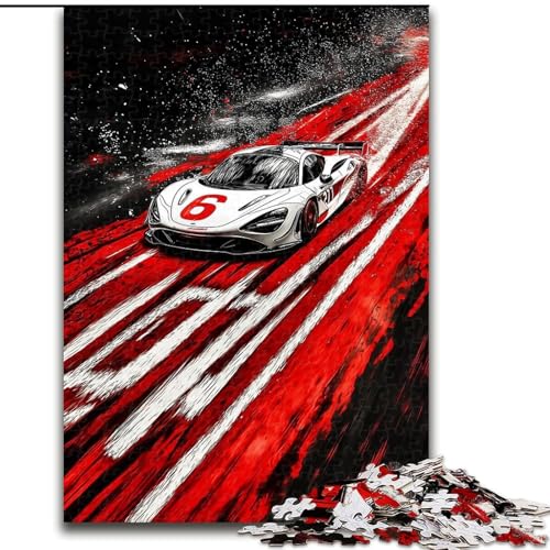 Puzzles für Teenager, 1000-teiliges Puzzle Sportwagen, Familienaktivität, einzigartige Heimdekoration und Geschenke für Kinder ab 14 Jahren (Größe 26x38cm) von MrChunlong