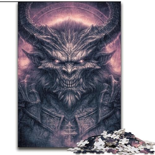 Puzzles für Teenager, 1000-teiliges Puzzle mit Horrorfilmen, Familienaktivität, einzigartige Heimdekoration und Geschenke für Kinder ab 14 Jahren (Größe 26x38cm) von MrChunlong