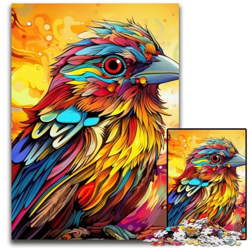 Sparrow Puzzle für Erwachsene, 1000 Teile, Papppuzzle, Denkspiel für Teenager, 26x38cm/10,23x14,96 Zoll Sparrow Puzzle für Erwachsene, 1000 Teile, Papppuzzle, Denkspiel für Teenager, 26x38cm/10,23x14,96 Zoll von MrChunlong