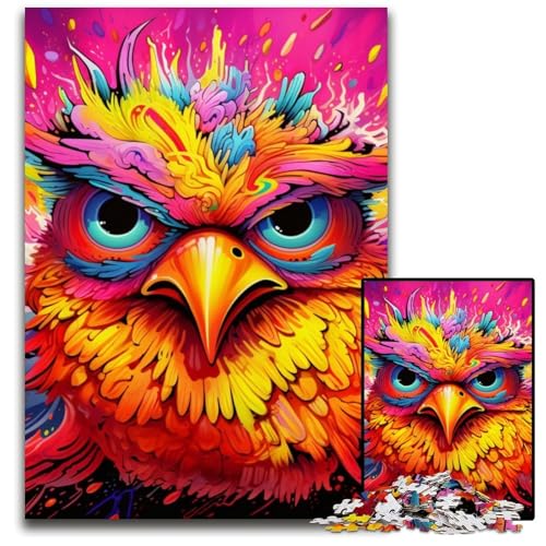 Yellow Bird 1000-teiliges Puzzle aus Holz für Erwachsene, anspruchsvolles Denkspiel – entspannendes Spielzeug für Teenager, 50x75cm/19,68x29,52 Zoll Yellow Bird 1000-teiliges Puzzle aus Holz für Erwachsene, anspruchsvolles Denkspiel – entspannendes Spielzeug für Teenager, 50x75cm/19,68x29,52 Zoll von MrChunlong