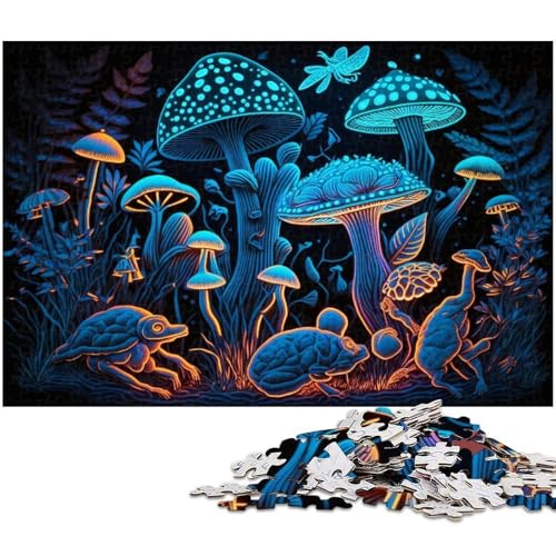 Zauberpilz-Puzzle 1000 Teile für Erwachsene, anspruchsvolle Puzzles, anspruchsvolles DIY-Denkspiel für Teenager, 50x75cm/19,68x29,52 Zoll Zauberpilz-Puzzle 1000 Teile für Erwachsene, anspruchsvolle Puzzles, anspruchsvolles DIY-Denkspiel für Teenager, 50x75cm/19,68x29,52 Zoll von MrChunlong