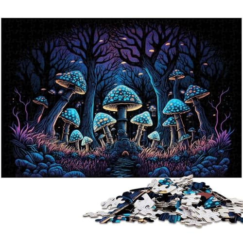Zauberpilze-Puzzle, 1000 Teile, anspruchsvolles Denkspiel, Familienaktivität, Heimdekoration, 50x75cm/19,68x29,52 Zoll Zauberpilze-Puzzle, 1000 Teile, anspruchsvolles Denkspiel, Familienaktivität, Heimdekoration, 50x75cm/19,68x29,52 Zoll von MrChunlong