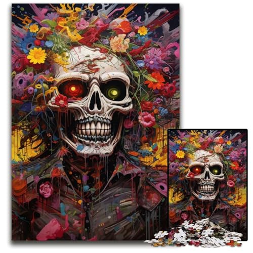 Zombie-Puzzle 1000 Teile für Erwachsene, anspruchsvolle Puzzles, anspruchsvolles DIY-Denkspiel für Teenager, 50x75cm/19,68x29,52 Zoll Zombie-Puzzle 1000 Teile für Erwachsene, anspruchsvolle Puzzles, anspruchsvolles DIY-Denkspiel für Teenager, 50x75cm/19,68x29,52 Zoll von MrChunlong
