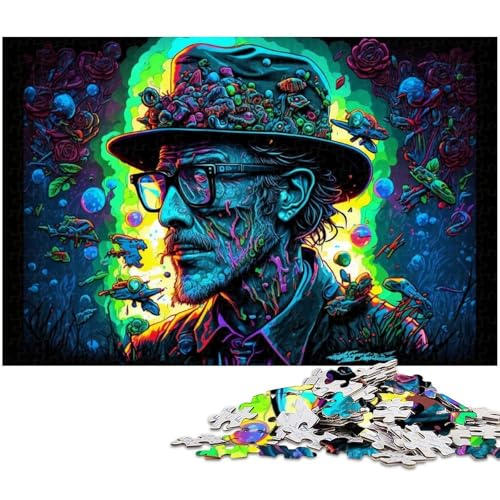 Zombie-Puzzle für Erwachsene, 1000-teiliges Holzpuzzle für Erwachsene, anspruchsvolles Denkspiel für Teenager, Spaß für den Familienspieleabend, 50x75cm/19,68x29,52 Zoll Zombie-Puzzle für Erwachsene, 1000-teiliges Holzpuzzle für Erwachsene, anspruchsvolles Denkspiel für Teenager, Spaß für den Familienspieleabend, 50x75cm/19,68x29,52 Zoll von MrChunlong
