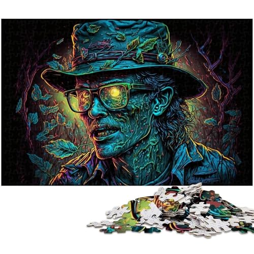 Zombies-Puzzle, 1000 Teile, für Erwachsene, Holzpuzzle, ideal für Teenager und Sammler, Reisegeschenk, Familienaktivität, 50x75cm/19,68x29,52 Zoll Zombies-Puzzle, 1000 Teile, für Erwachsene, Holzpuzzle, ideal für Teenager und Sammler, Reisegeschenk, Familienaktivität, 50x75cm/19,68x29,52 Zoll von MrChunlong