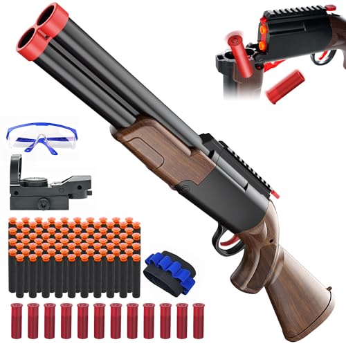 Spielzeugpistole,Shooter Spielzeugpistolen,Doppelläufige Weich Schrotflinte,Eva Schaumstoff-Blaster für Indoor und Outdoor Spielen, Kinder Weihnachts Geburtstags Geschenke für Junge 8-16 Jahre Spielzeugpistole,Shooter Spielzeugpistolen,Doppelläufige Weich Schrotflinte,Eva Schaumstoff-Blaster für Indoor und Outdoor Spielen, Kinder Weihnachts Geburtstags Geschenke für Junge 8-16 Jahre von Mrabbitoo