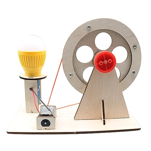 Hölzerne -Handkrümmung Generator Science Kit für Jungen Mädchen Bildungsprojekte von Mrisata