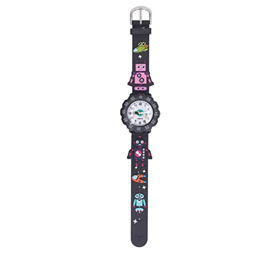 Kinderuhr, Kinderuhr, 3D-Cartoon-Raumschiff-Roboter-Form, Armband, Wasserdicht, Sport, Kinder-Kleinkinduhr, und Mädchen-Geschenk Kinderuhr, Kinderuhr, 3D-Cartoon-Raumschiff-Roboter-Form, Armband, Wasserdicht, Sport, Kinder-Kleinkinduhr, und Mädchen-Geschenk von Mrisata