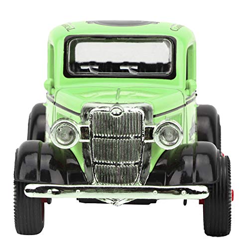 Mrisata Crash Resistant, Gummi -Legierungs -Pickup LKW Spielzeugschallschallfahrzeugspielzeug für Sammlungen, Geschenke, Schmuckprodukte (Grün) von Mrisata