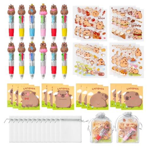 Mrltau 12 Set Capybara Gastgeschenke Geburtstag Kinder, Capybara Stationery Party Gift, Cute Capybara Pen Set, Mini Geschenke Kinder, Mitgebsel Kindergeburtstag 5 6 7 8 9 10 11 12 Jahre Mrltau 12 Set Capybara Gastgeschenke Geburtstag Kinder, Capybara Stationery Party Gift, Cute Capybara Pen Set, Mini Geschenke Kinder, Mitgebsel Kindergeburtstag 5 6 7 8 9 10 11 12 Jahre von Mrltau