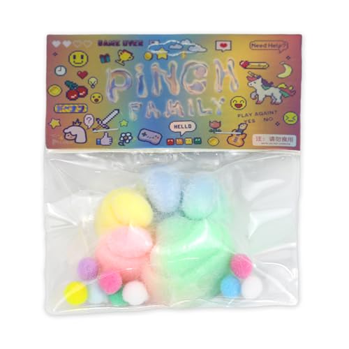 Mrltau süße Taba Squishy Pfote, Anti Stress Katzenpfoten Squishy Toy, Cat Paw Squishy, Taba Squishy Paw für Kinder und Erwachsene (Mehrfarbig) von Mrltau