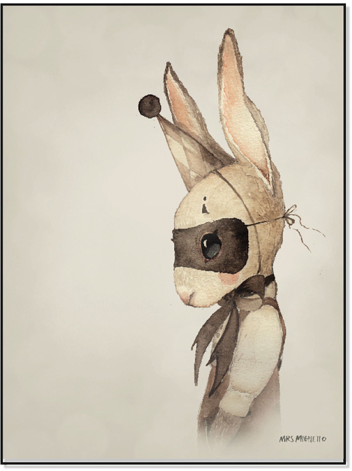Mrs Mighetto Poster Mr Sixten 18x24 Mrs Mighetto Poster Mr Sixten 18x24 von Mrs Mighetto