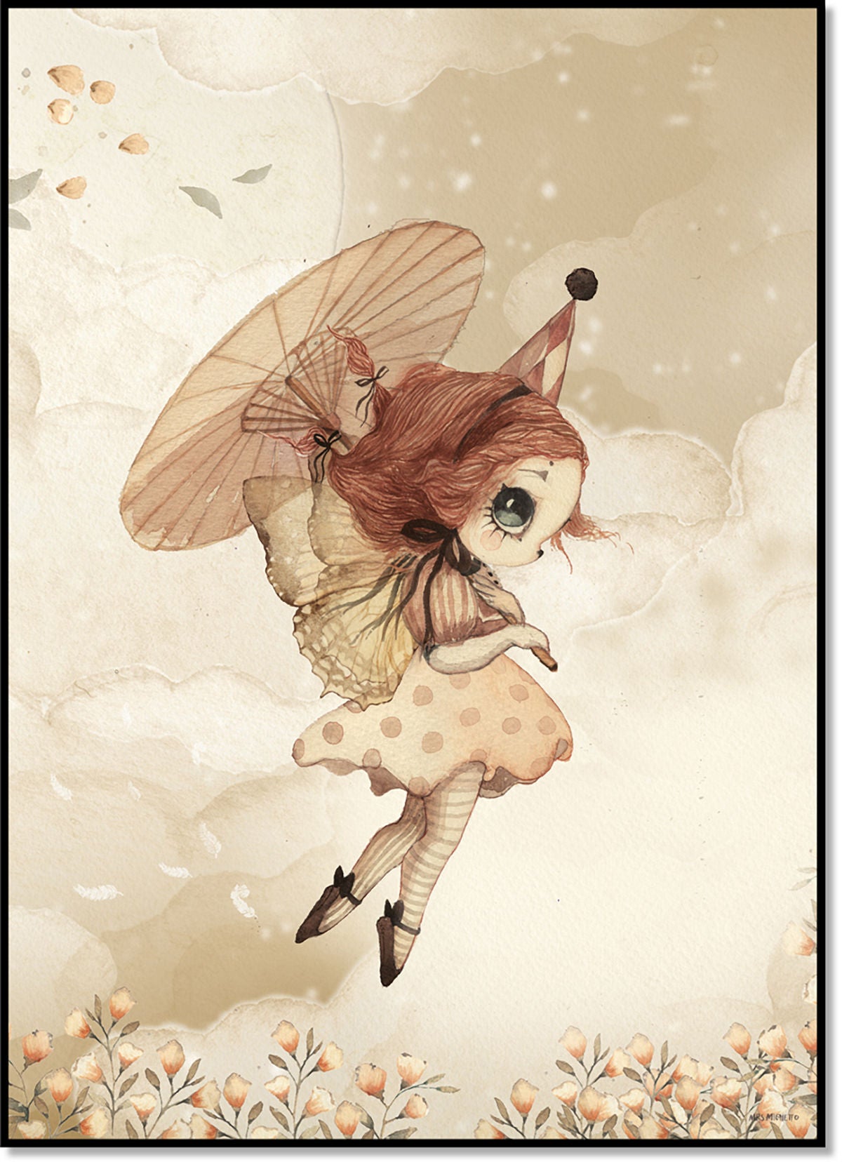 Mrs Mighetto Poster My Umbrella 50x70 Mrs Mighetto Poster My Umbrella 50x70 von Mrs Mighetto