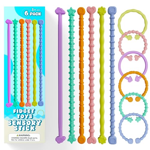 Mshepoi 6 Stück Sensorik Spielzeug, Hergestellt aus lebensmittelechtem Silikon, Sensorisches Spielzeug Strukturiertes Design, Fidget Toy Geeignet für Kinder und Erwachsene zum Stressabbau Mshepoi 6 Stück Sensorik Spielzeug, Hergestellt aus lebensmittelechtem Silikon, Sensorisches Spielzeug Strukturiertes Design, Fidget Toy Geeignet für Kinder und Erwachsene zum Stressabbau von Mshepoi