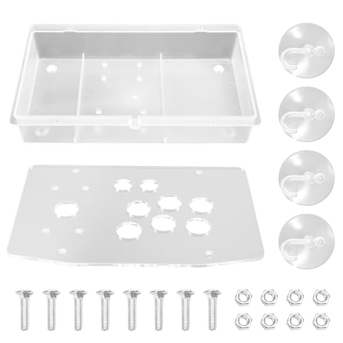 Mskidand DIY Arcade Joystick Acryl Panel Gehäuse für Arcade Spiel Maschine DIY Kann Installiert Werden Joystick Taste für Retro Videospiel von Mskidand