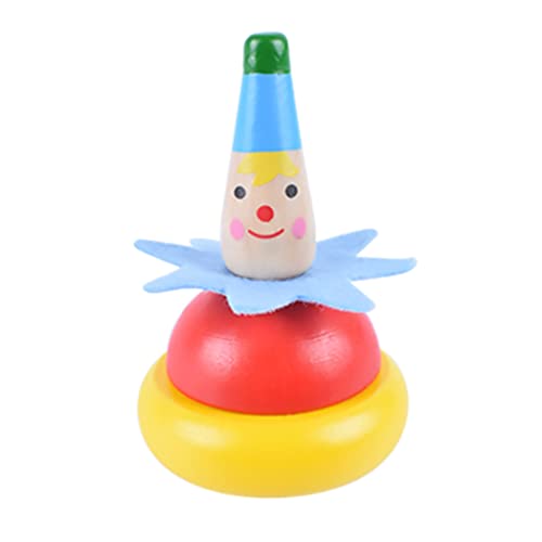 2 PCs Holz Clown Spinning Top Toy für Kinder farbige Spinning Tops Kinder 2 PCs Holz Clown Spinning Top Toy für Kinder farbige Spinning Tops Kinder von Mskmnkot