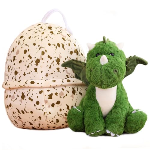 Dragon Plüsch Dinosaurier Plüsch mit Eier 2pcs/Set süße PP Baumwolle weiche ausdrucksstark Dragon Plüsch Dinosaurier Plüsch mit Eier 2pcs/Set süße PP Baumwolle weiche ausdrucksstark von Mskmnkot