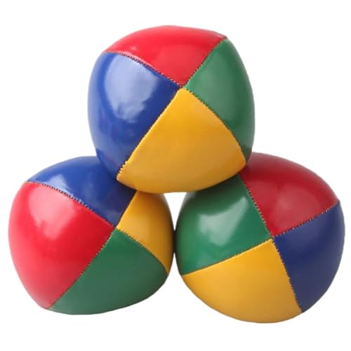Jonglieren von Bällen für Anfänger 3PCS Jonglierkugeln, 2.2 Zirkus Jonglieren Bunte PU für Anfänger und Profis Osternkorb Stuffers für Kinder und Erwachsene Jonglieren von Bällen für Anfänger 3PCS Jonglierkugeln, 2.2 Zirkus Jonglieren Bunte PU für Anfänger und Profis Osternkorb Stuffers für Kinder und Erwachsene von Mskmnkot